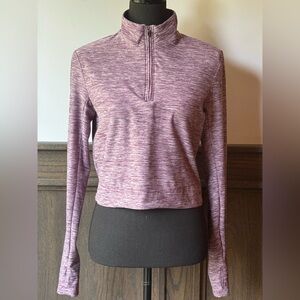 Hind purple Running Crop Long Sleeve, Size M